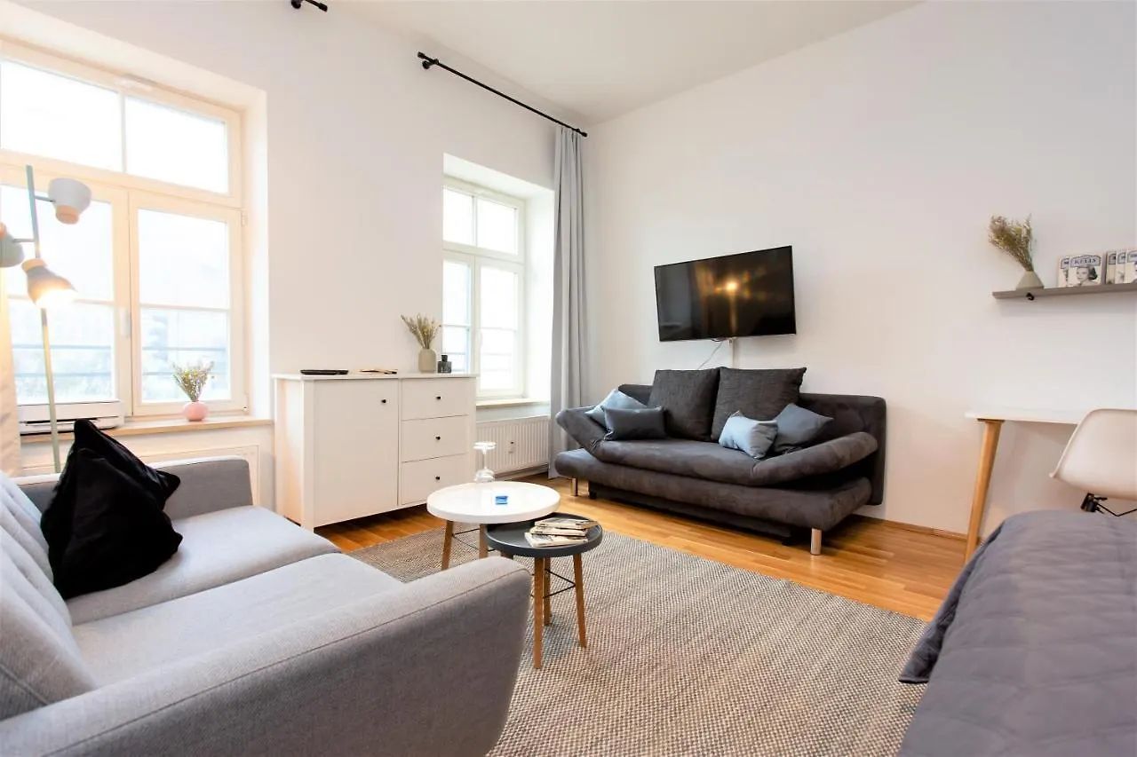 Luxus-Apartment Im Herzen Von Leipzig - Kostenloser Parkplatz In Videouberwachter Tiefgarage 0*,